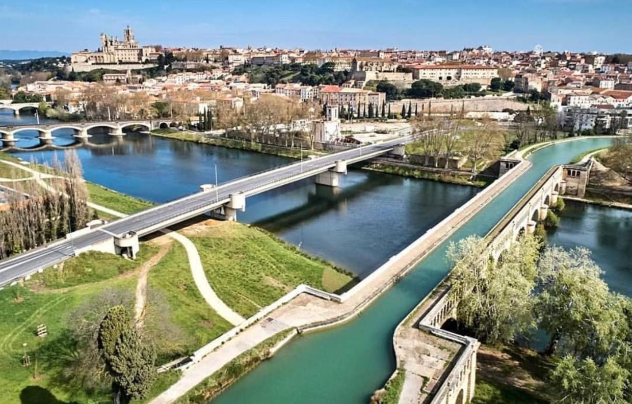Le Boldieu- Duplex Beziers -Allee Paul Riquet- Wifi- Tv Connecte Екстер'єр фото